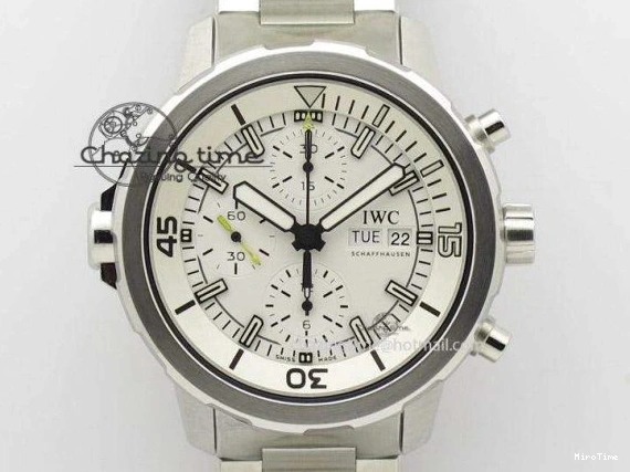 MIROTIME 0217 Portofino Automatic SS FKF 1:1 Best Edition White Dial SS Markers on Black Leather Strap A QuickDry 7138